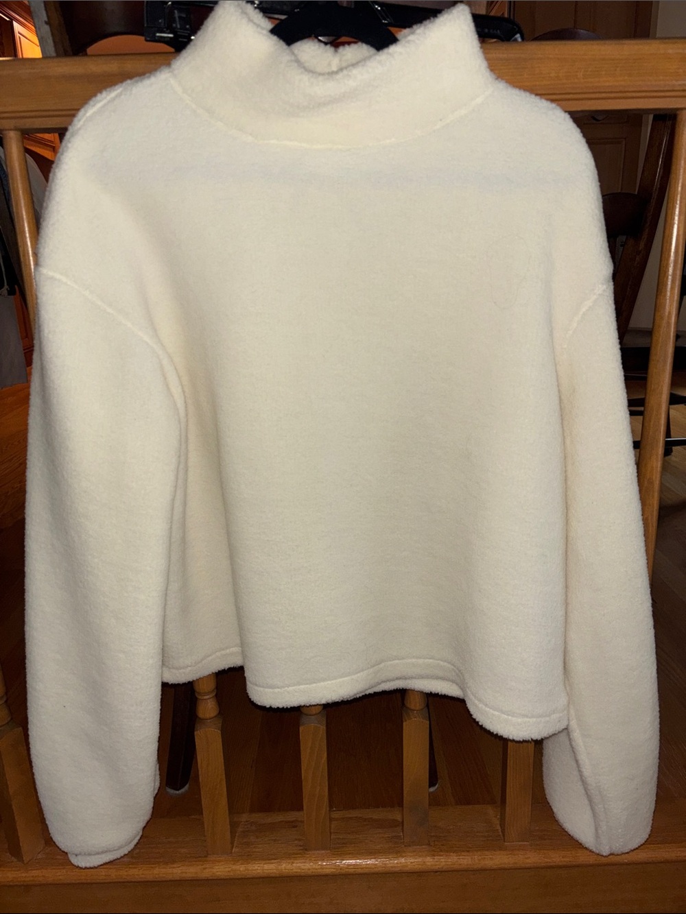 H&M Cream Turtleneck Sweater